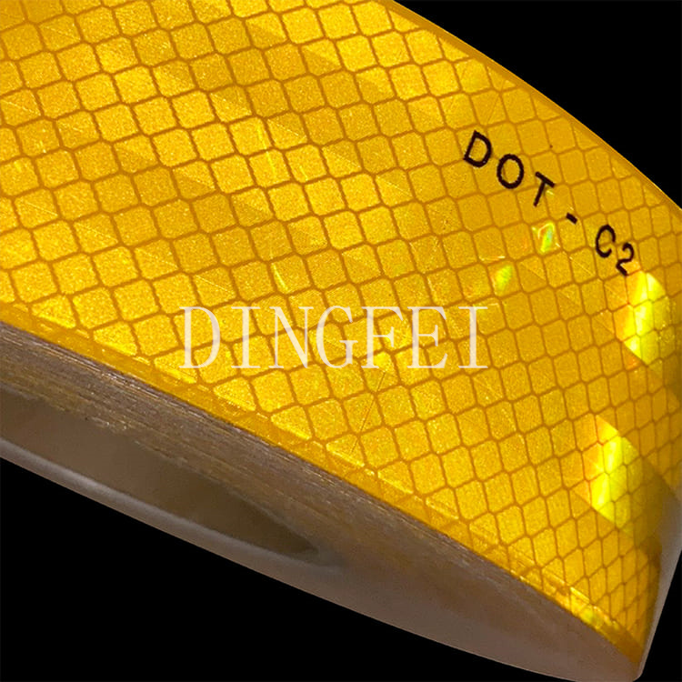 Yellow Reflective Safety Tape 13 Yellow Reflective Safety Tape 13
