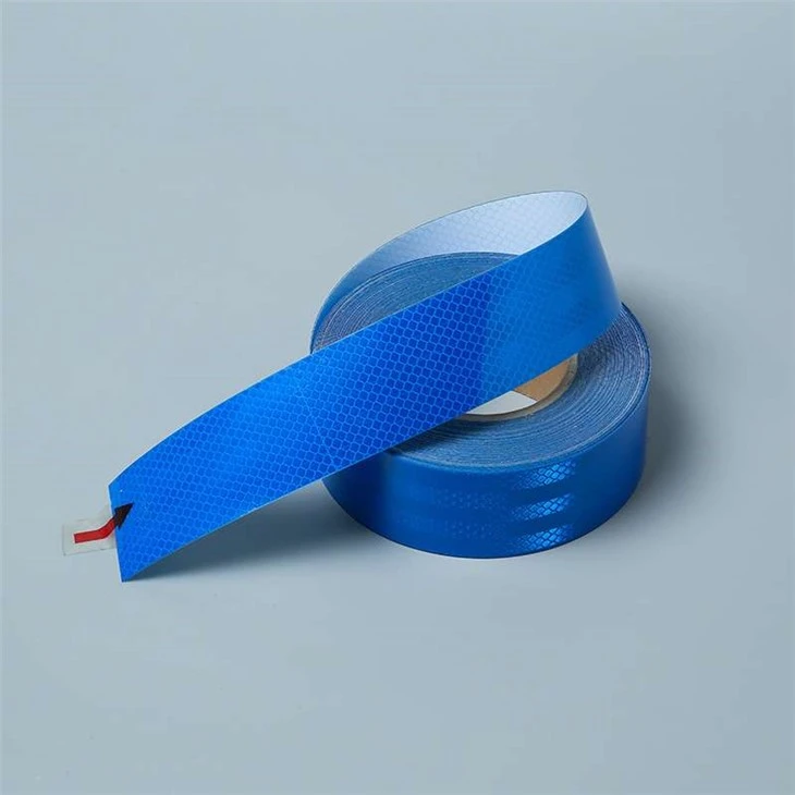 Lub teeb xiav Reflective daim kab xev