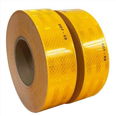 50mm Yellow Reflective Daim kab xev