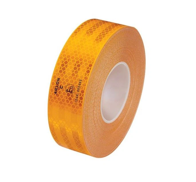 Yellow Reflective Daim kab xev Supplier