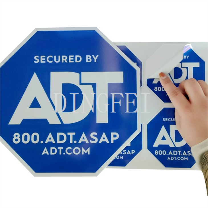 ADT Warning Sticker
