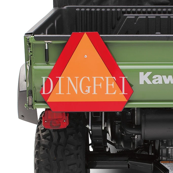 Slow Moving Vehicle Sign Sticker