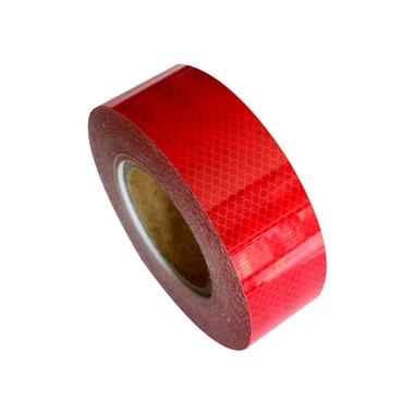 Retro Red Reflective Daim kab xev