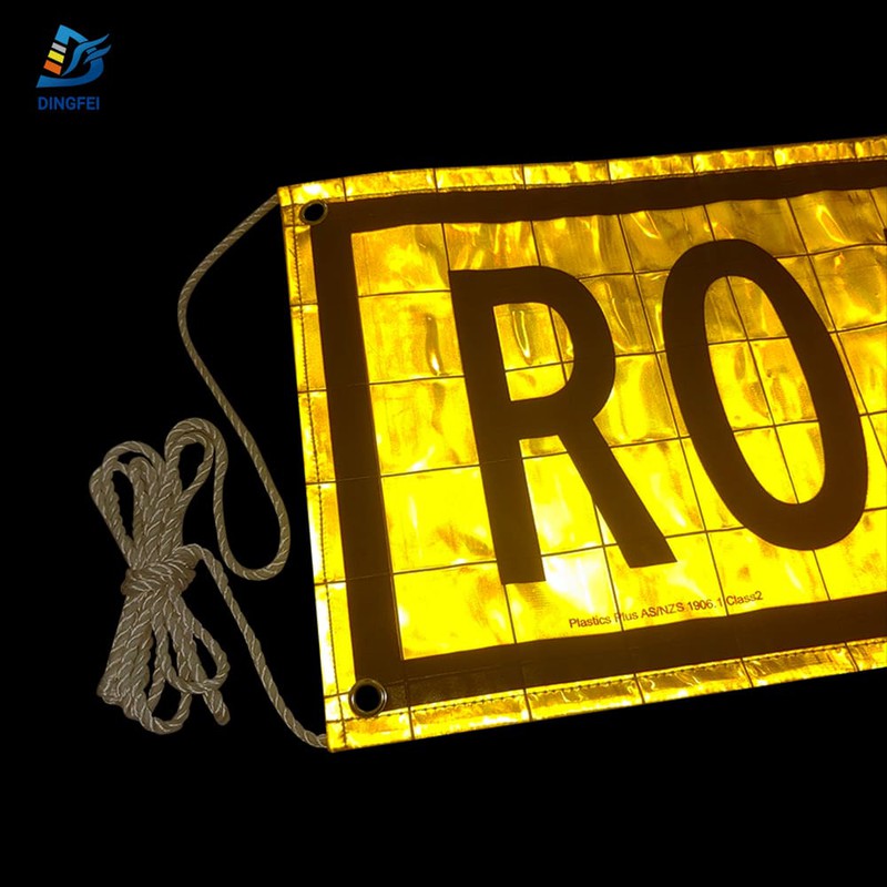 High Intensity Vinyl Road Train Reflective Banner 26 High Intensity Vinyl Road Train Reflective Banner 26