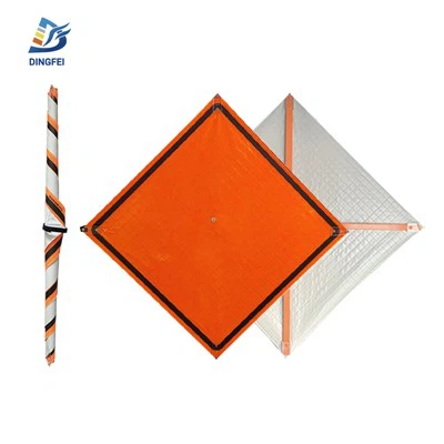 Yooj yim thauj khoom Roll-Up Traffic Signs