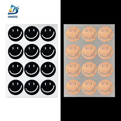 Reflective Smile Decals Sticker